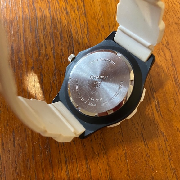 Rare Vintage Mens Gruen "Flag" Diving Watch - Picture 5 of 11